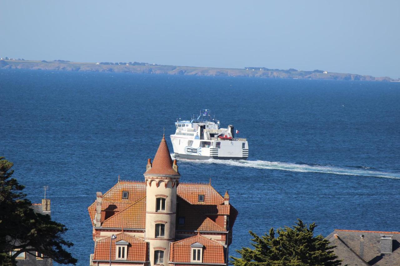 Appartement Vue Panoramique Mer, Pret De Velos, Wifi Quiberon Exteriér fotografie