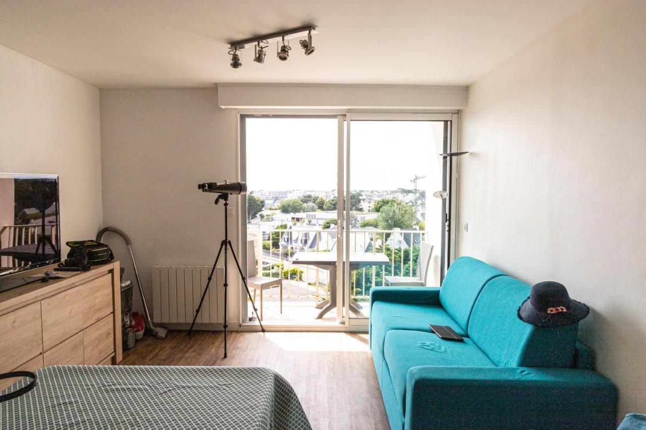 Appartement Vue Panoramique Mer, Pret De Velos, Wifi Quiberon Exteriér fotografie